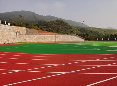 池州石臺小河中學(xué)運動場